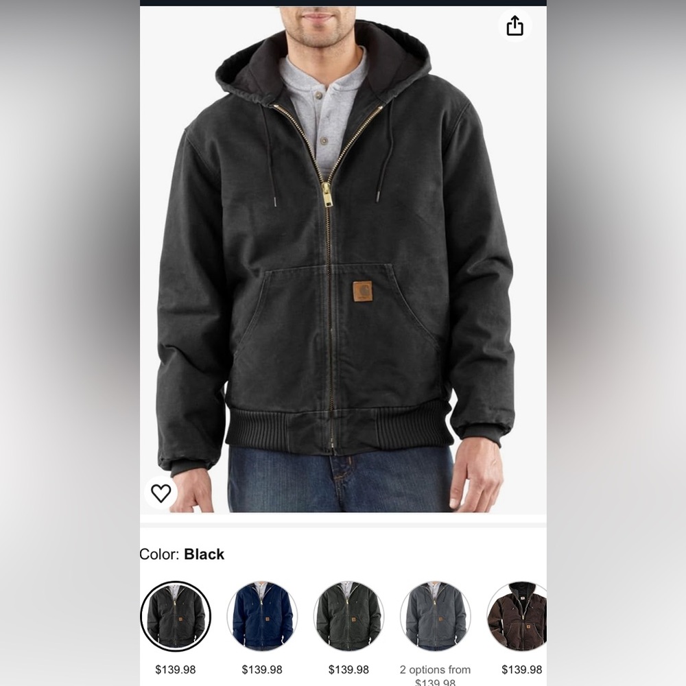 Carhartt jacket, never worn
